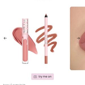Kylie lip kit in Kylie color